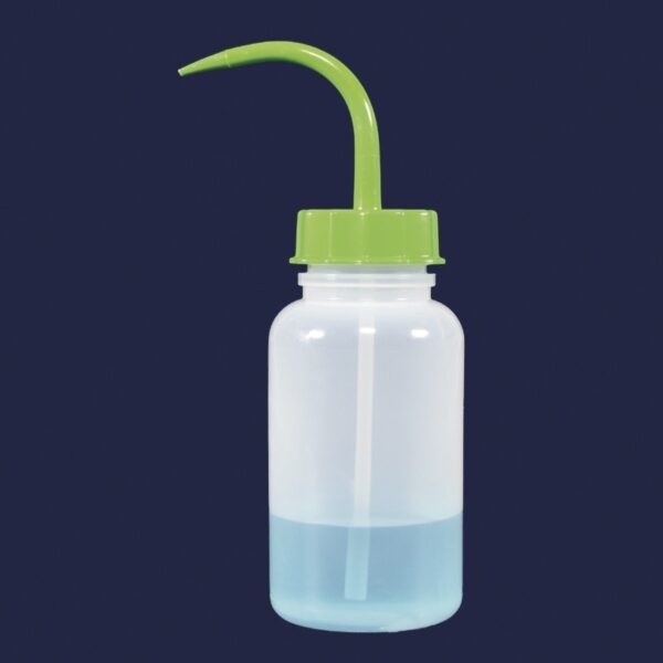 WASH BOTTLES - Wide Neck - Multi-color Cap
